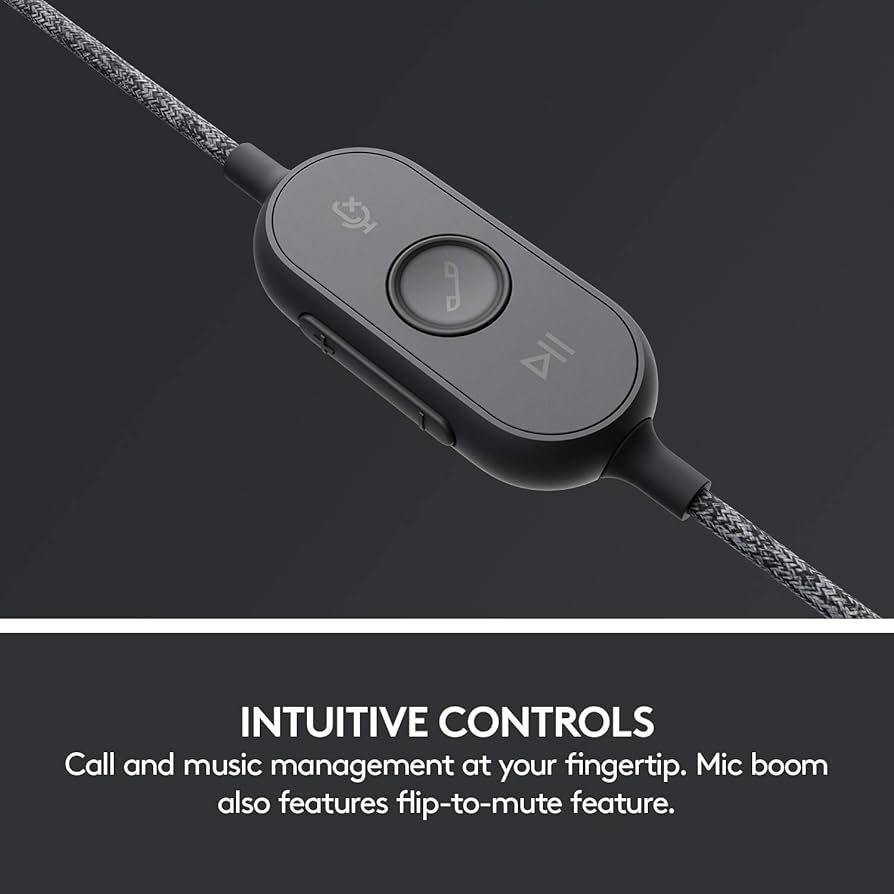 Amazon.com: Logitech Zone Wired Noise Cancelling Headset